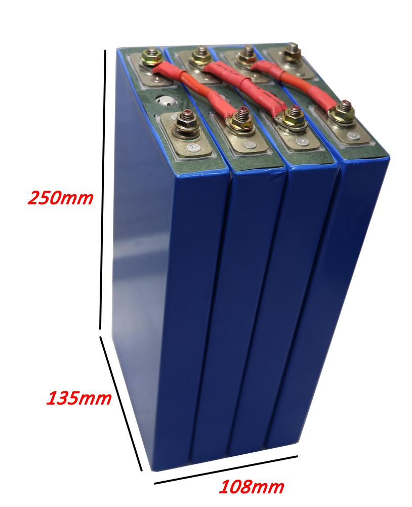 12V100ah lithium battery dimension