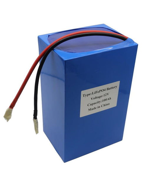 CUSTOMIZE 12V 100AH LITHIUM BATTERY PACK WITH BMS