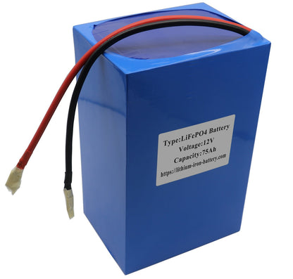 Orient Power 12V 75AH Lithium-Iron-Battery LiFePO4 with Inbuilt BMS