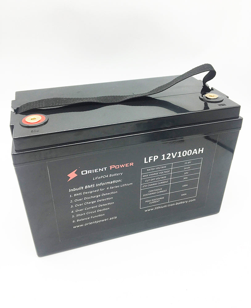 12volt 100ah lithium lifepo4 battery