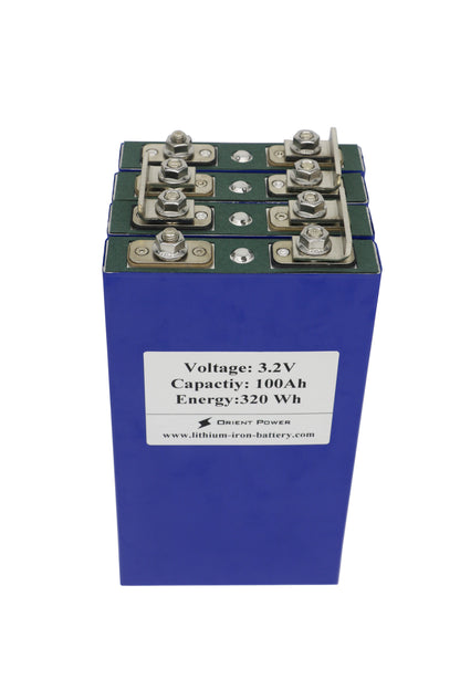 12V100Ah LiFePO4 battery pack with Busbar connection( Free Shipping)