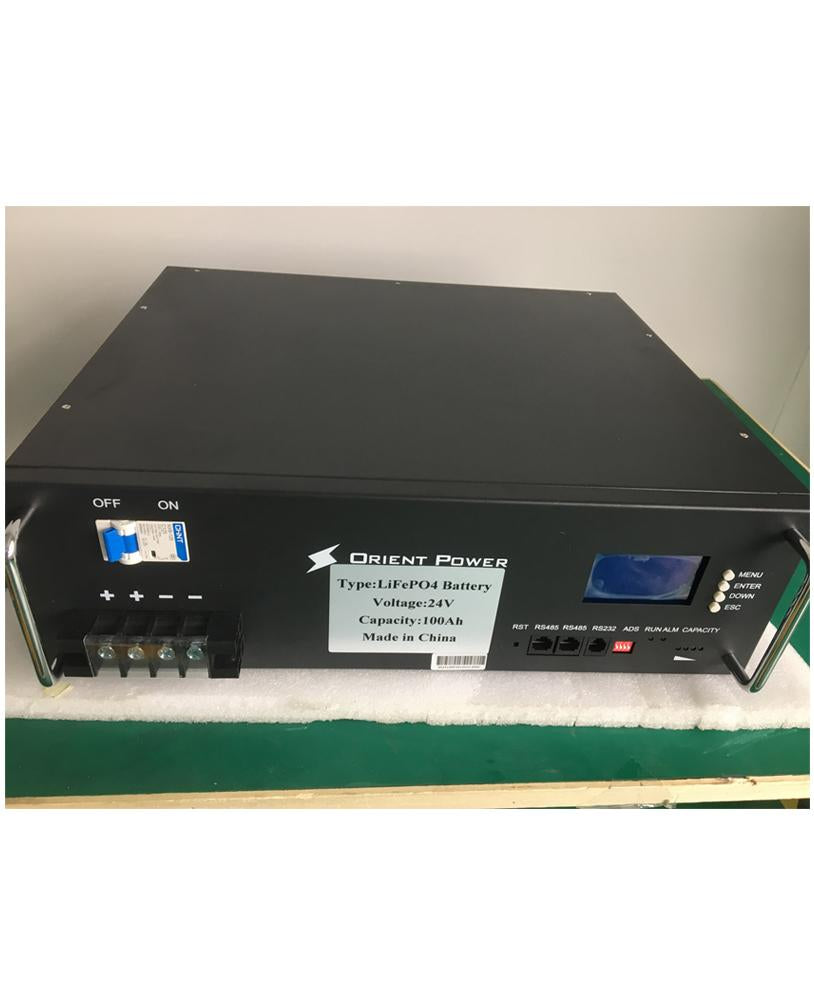 24V 100AH LIFEPO4 BATTERY PACK WITH BMS